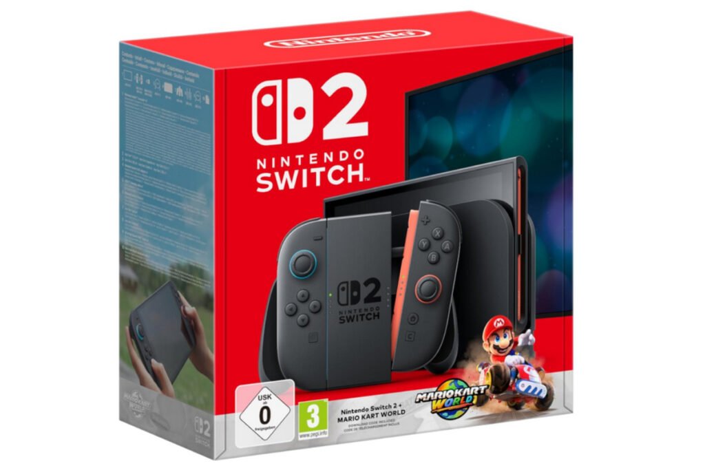 Nintendo Switch 2 + Mario Kart: el pack más vendido en videojuegos