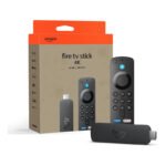 Caja del Fire TV Stick 4K 2023 con Wi-Fi 6 y mando con Alexa por voz