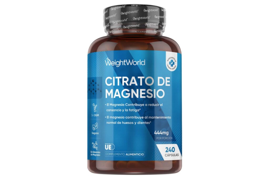 Citrato de Magnesio WeightWorld: suplemento más recomendado